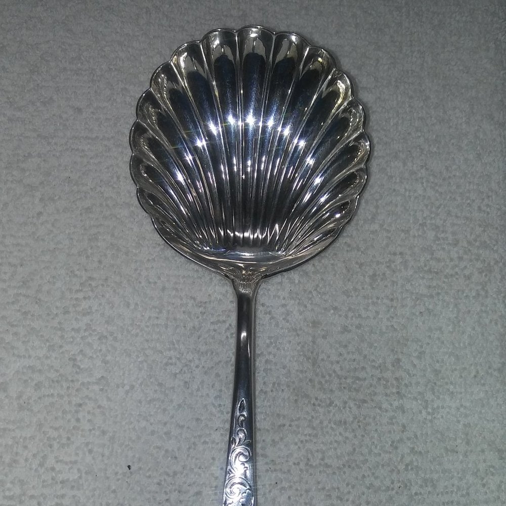 Antique S Kirk & Son Sterling Silver Berry Spoon